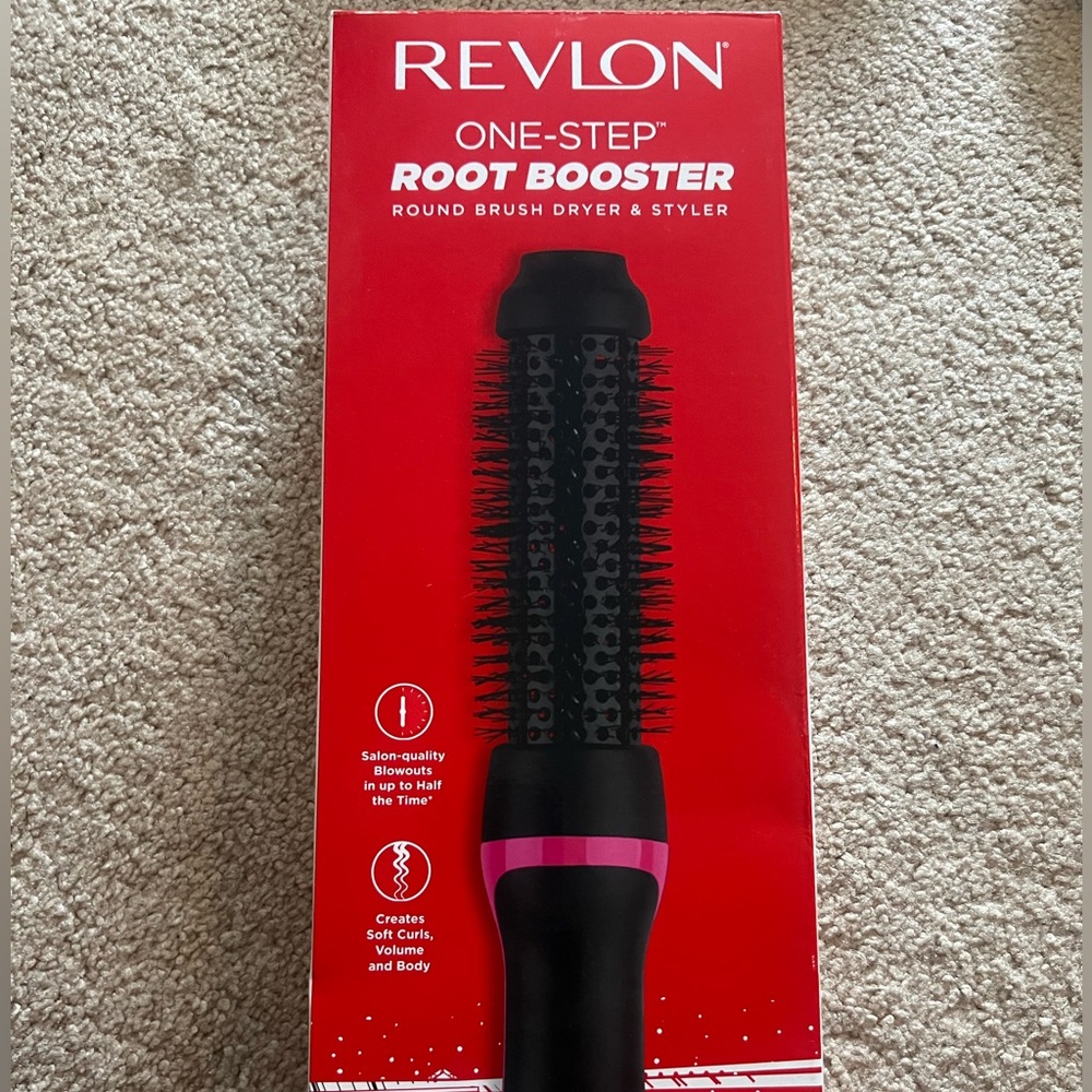 Revlon One Step Root Booster brush.